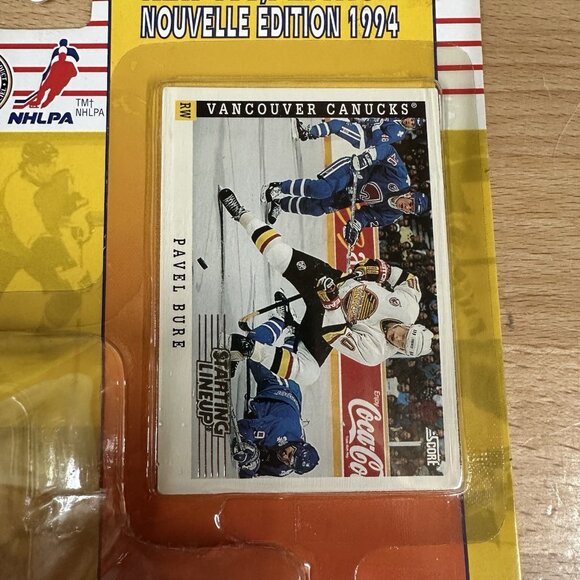 1994 STARTING LINEUP PAVEL BURE NHL VANCOUVER CANUCKS FIGURE - Picture 4 of 4